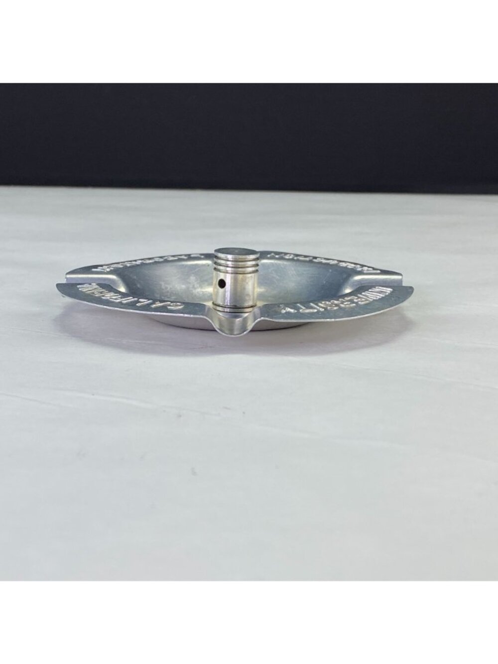 Vintage Aluminum Ashtray University California Production Laboratory - Picture 6 of 10